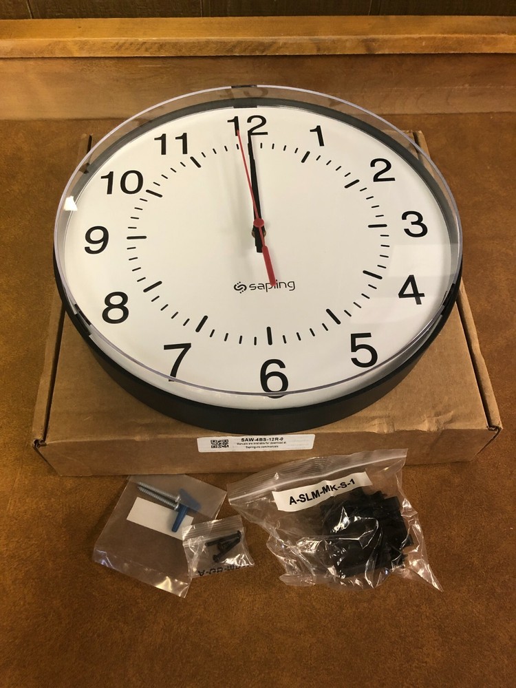 Sapling SAW-4BS-12R-0 Wi-Fi Clock
