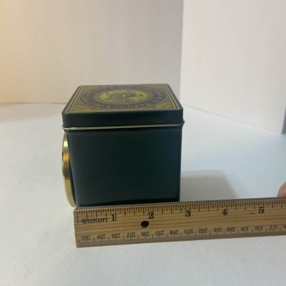 VINTAGE ROGER LASCELLES CLOCK IN TIN CAN