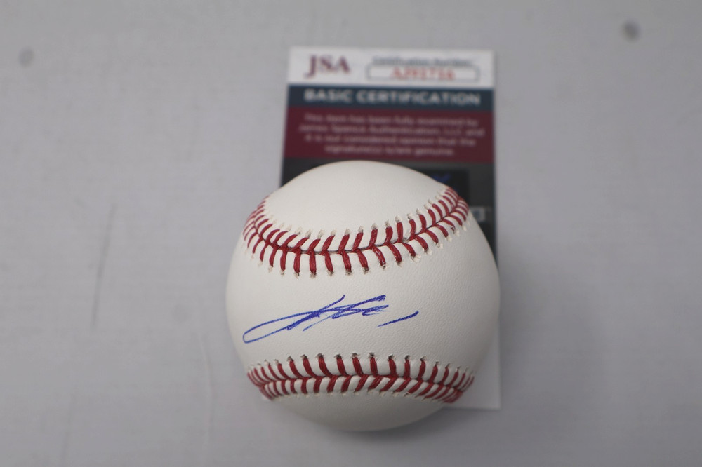 Jackson Holliday Signed Autographed Official MLB Baseball JSA COA