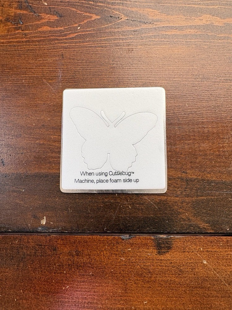 4 Small Butterfly Embossing Folders with Butterfly Die