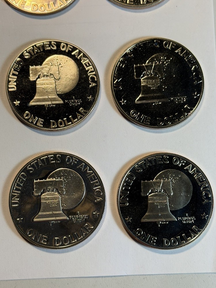 1976-S Eisenhower Dollar PROOF Clad IKE US Mint Coin! "Type II"