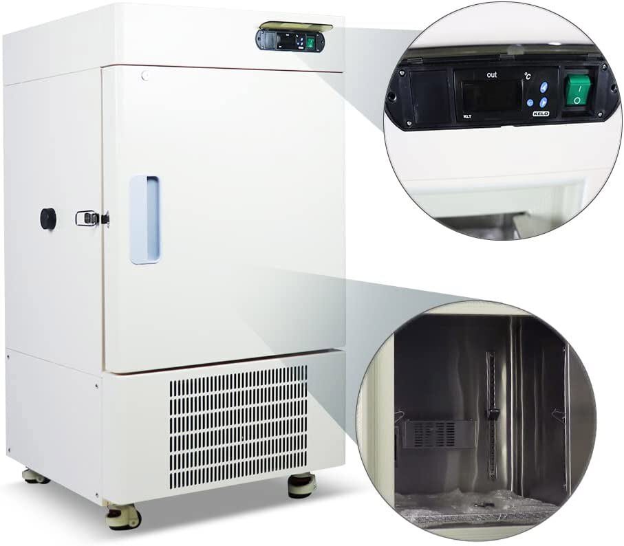 -86°C 2.05Cu Ft Vertical Ultra Low Temperature -112 ℉ 58L Samples Flash Freezer