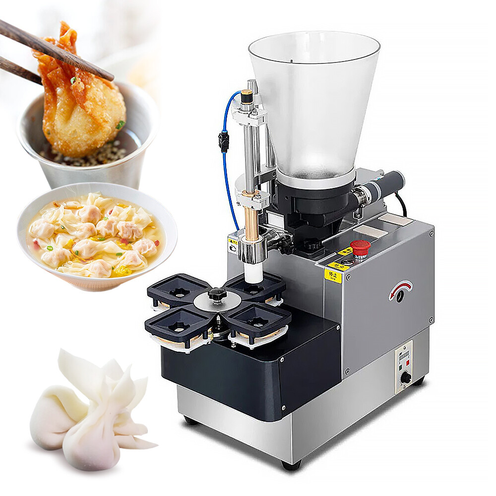 Semi Automatic Small Wonton Wrapper Making Machine Wonton Wrapping Making