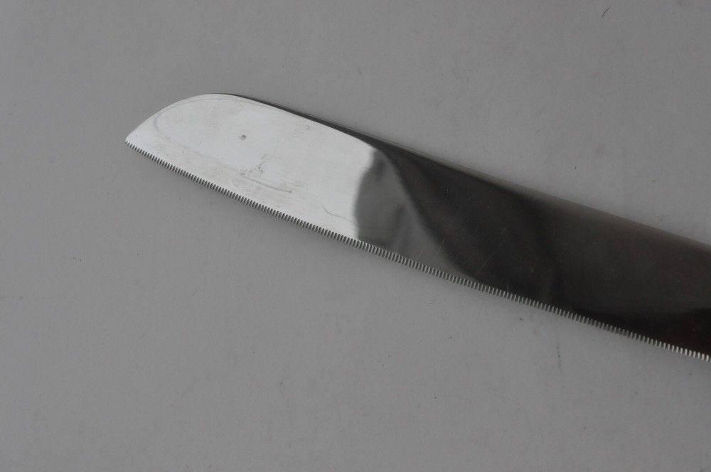 Orrefors ~ Cake Knife and Server ~ Vintage ~ Glass / Crystal Handle