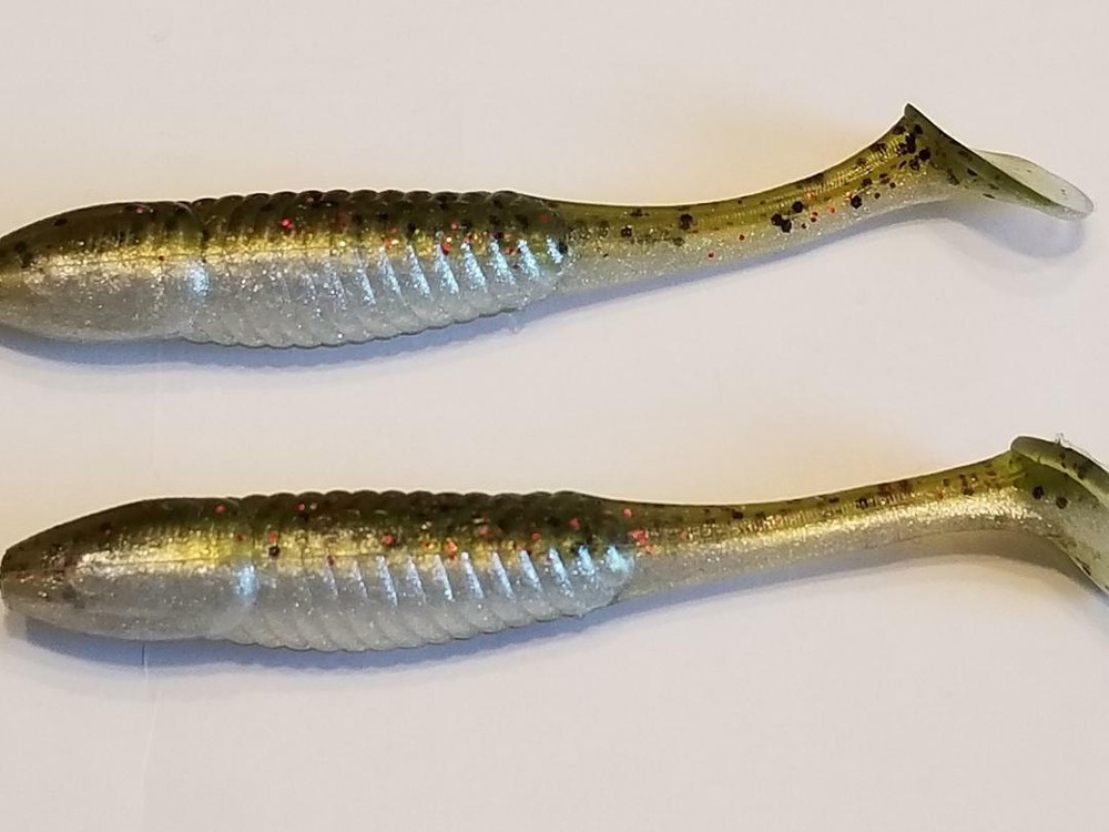 Paddle Tail swimbait bulk 40 packs 3.5"