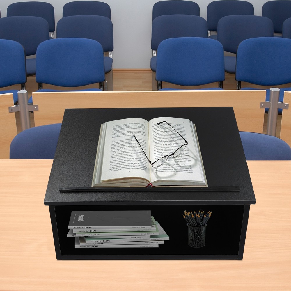 Portable Tabletop Lectern, Classroom Presentation Lectern, Table Top Lectern