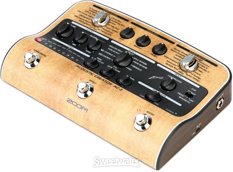 Zoom AC-3 Acoustic Creator - Enhanced Direct Box