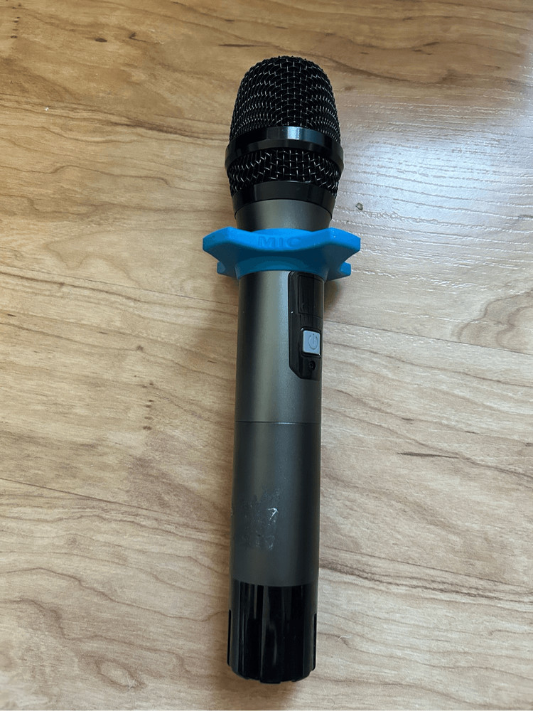 2-Channel UHF Wireless Microphone Handheld Mic System - no antenna just mic