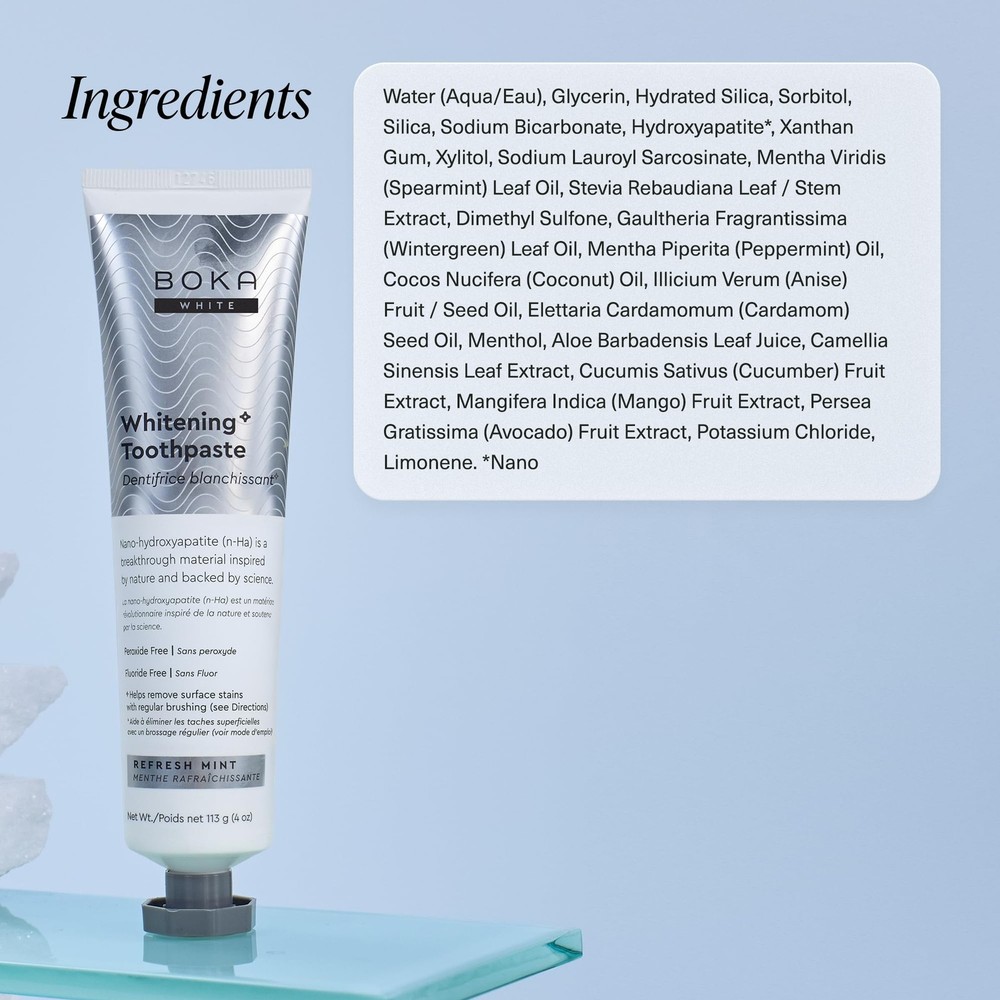 Fluoride Free Toothpaste Nano Hydroxyapatite Toothpaste Appropriate for
