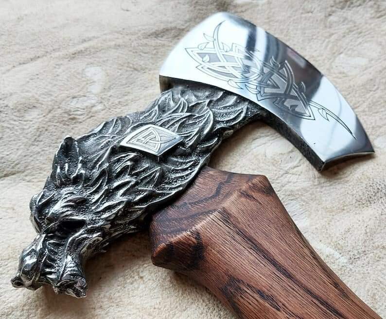 Beautiful Handmade Historical TOMAHAWK Axe