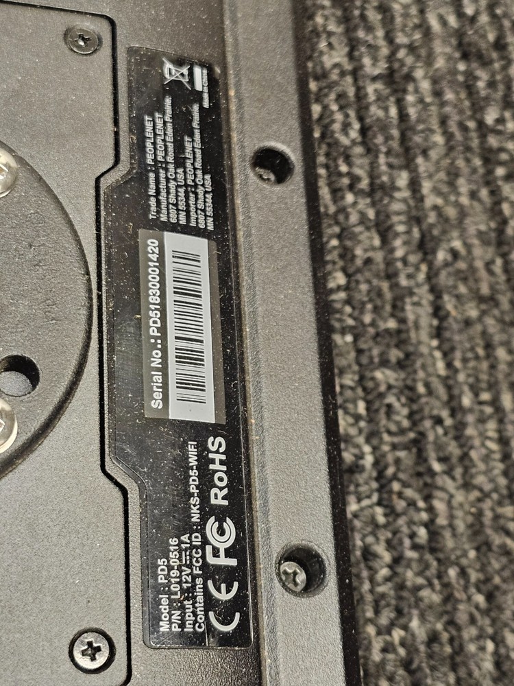 TRIMBLE Peoplenet PD5 Android Tablet PICTURED ITEM ONLY