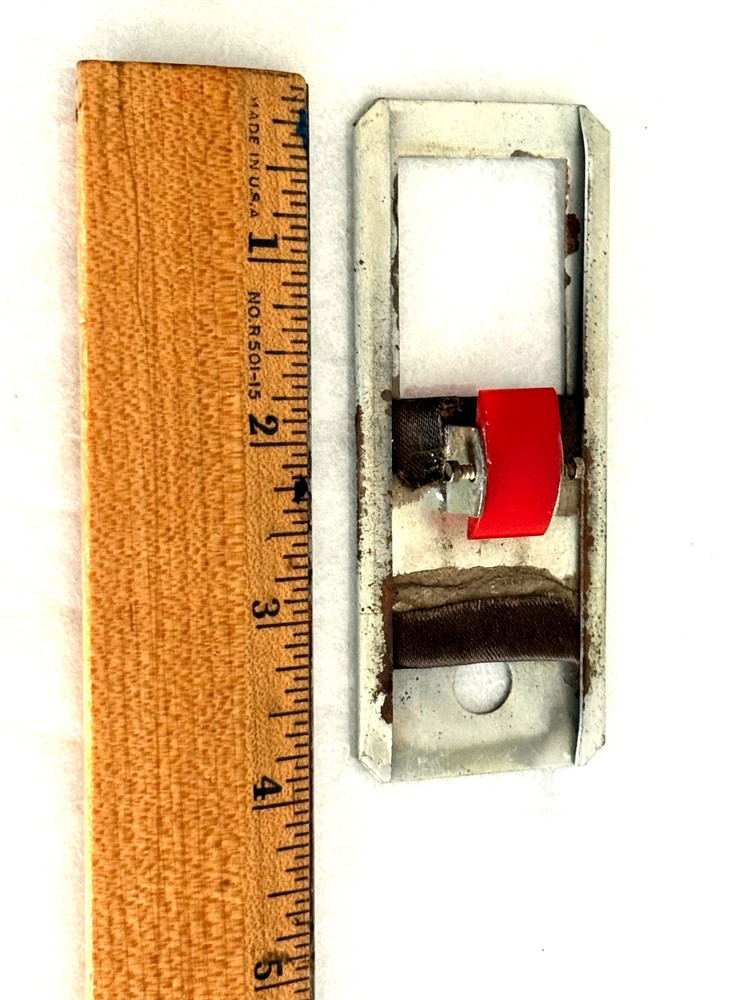 Vintage 1940's Amperite Ribbon Microphone Rear Shutter Control