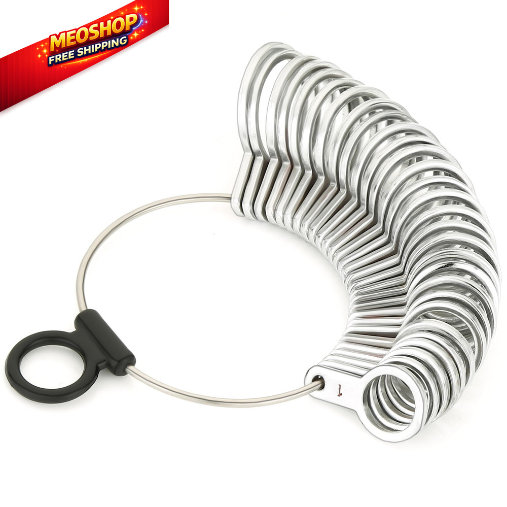 Splenor Tools Steel Finger Sizer - US Standard Size 1-15 Sizer,