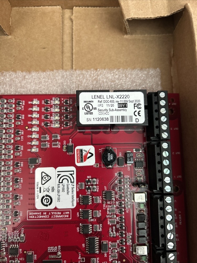 Lenel LNL-X2220 Intelligent Dual Reader Controller
