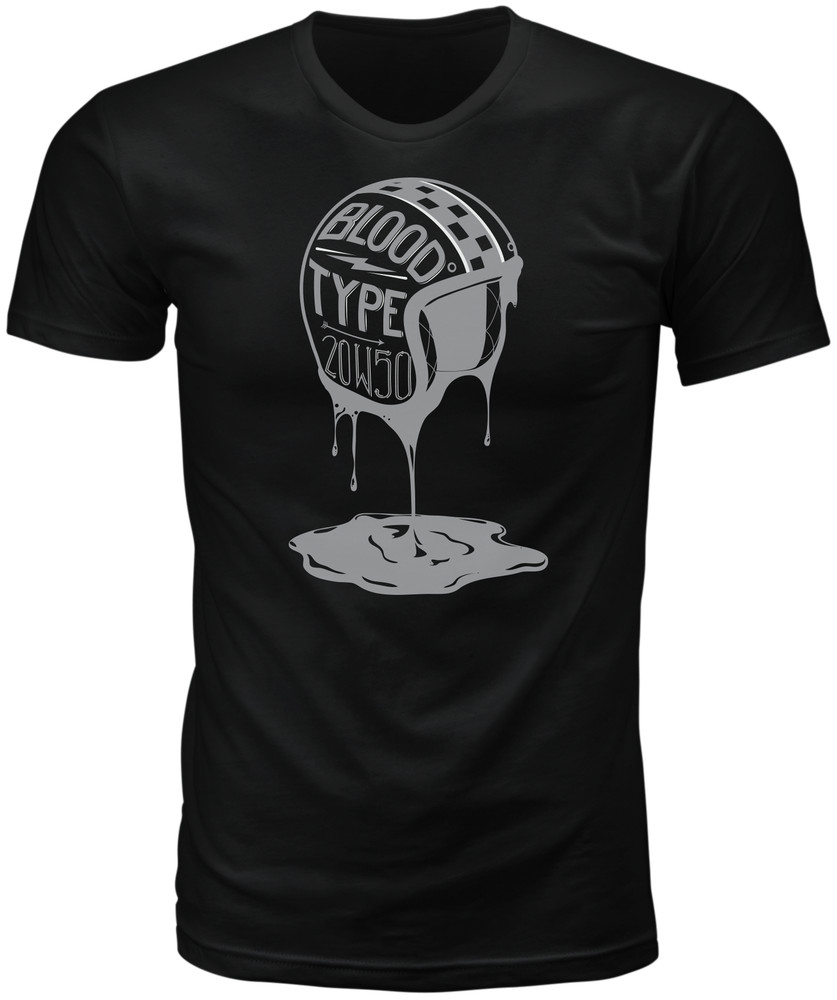 HIGHWAY 21 Blood Type Tee Sm Black