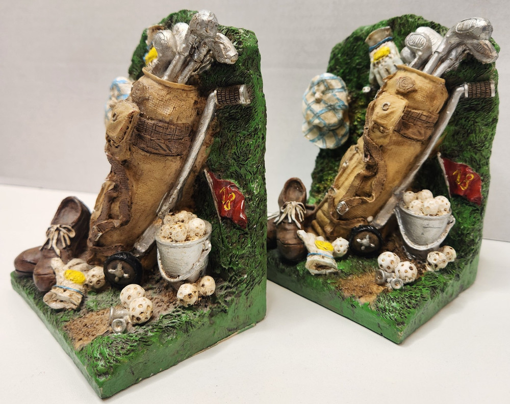 Golf Bag & Accesories Bookends
