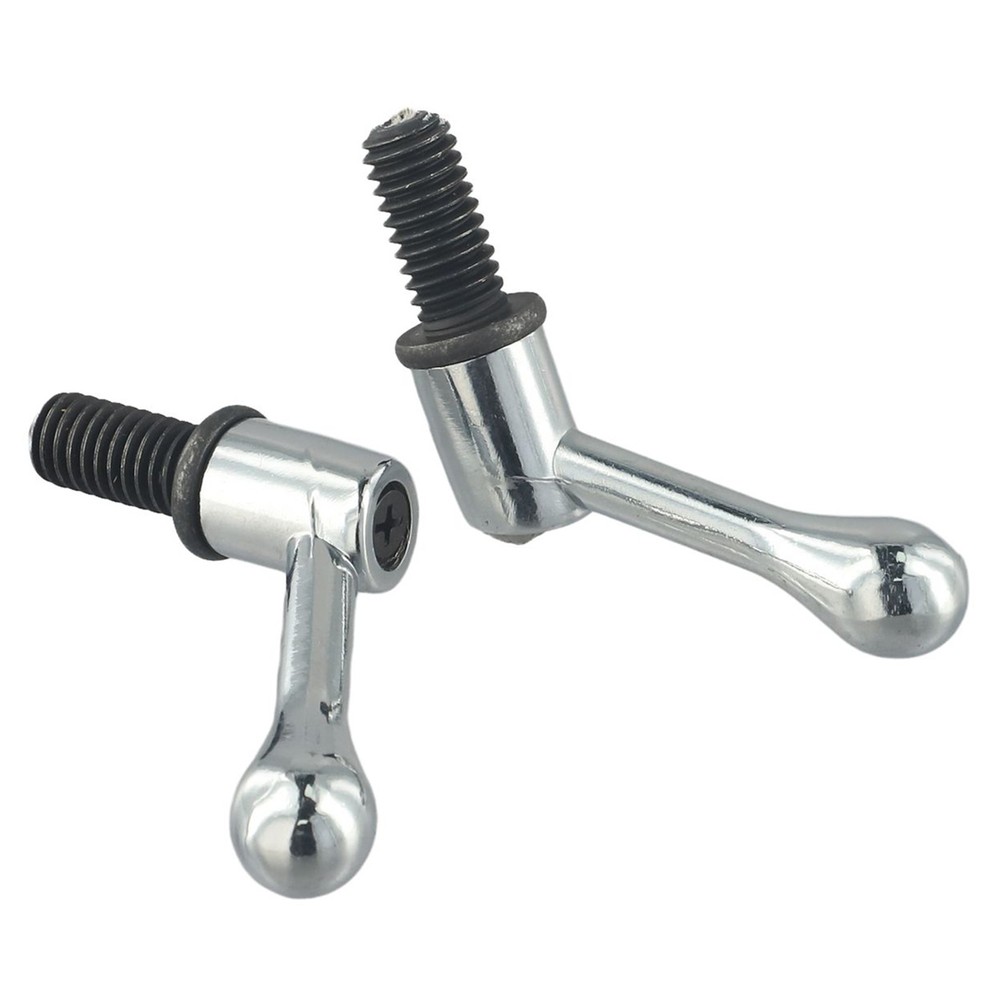 Professional Grade 2PC Adjustable Fixed Handle Set for Bridgeport Mills ()