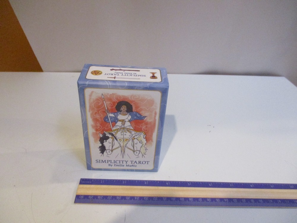 Simplicity Tarot Card Deck by Emilie Muniz Complete and VG+