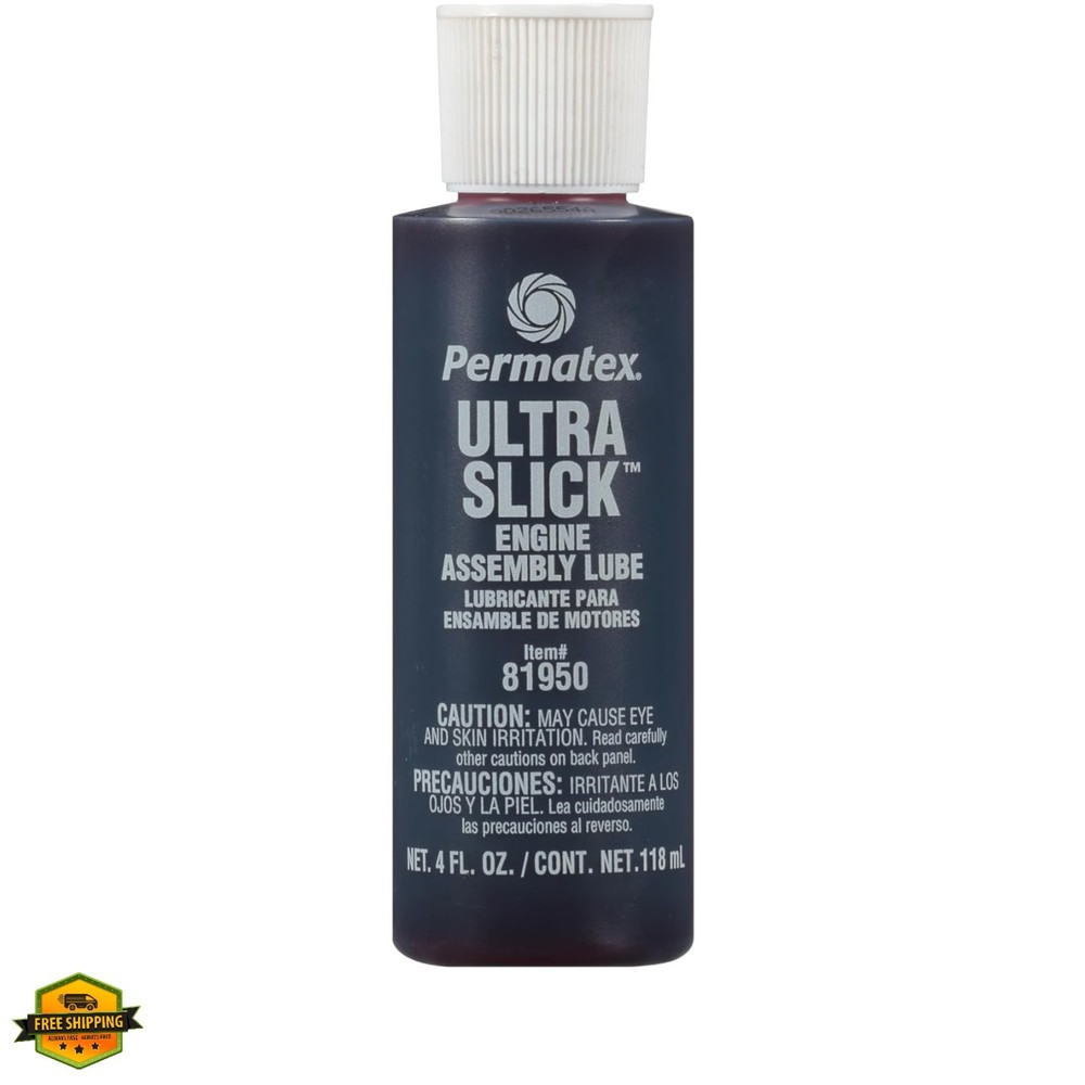 Ultra Slick Engine Assembly Lube, 4 oz. , Red