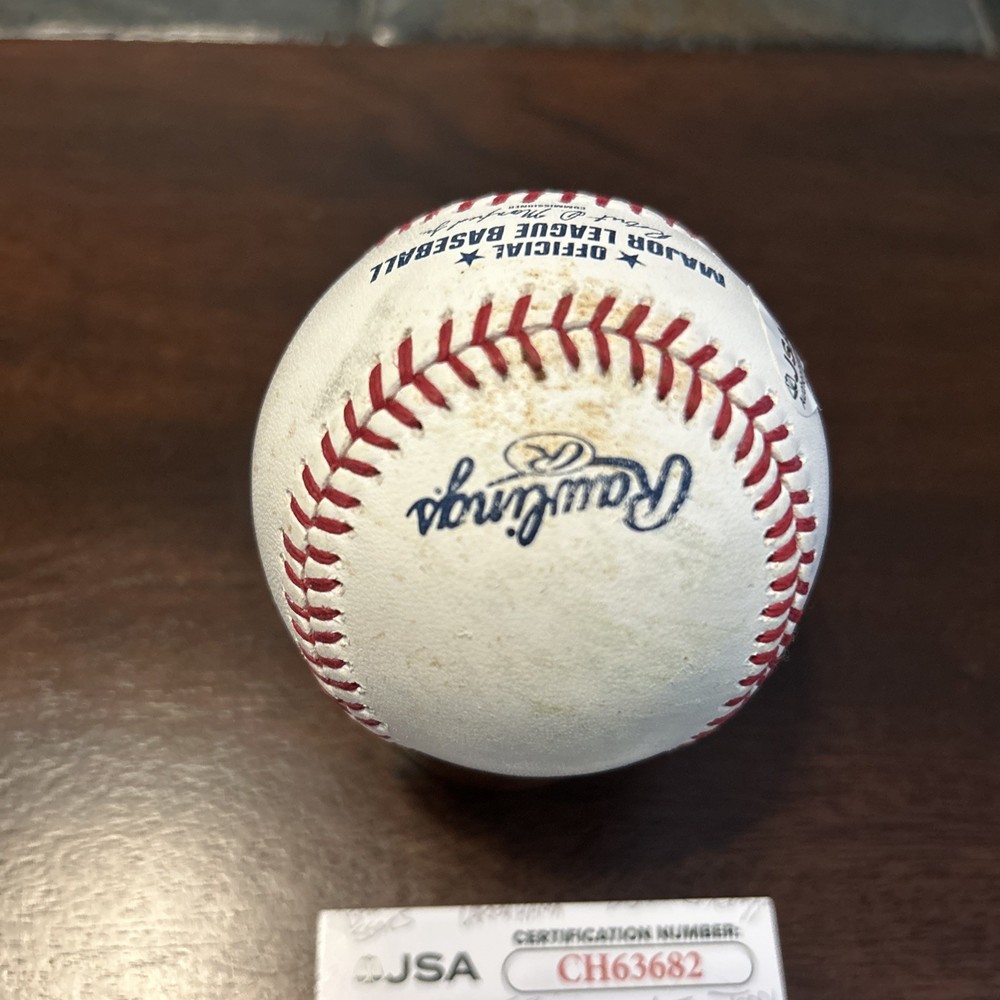 Sean Astin “RUDY” Signed Baseball. JSA