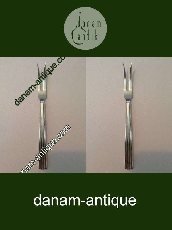 Georg Jensen Bernadotte Sterling Silver Lemon Fork No 146