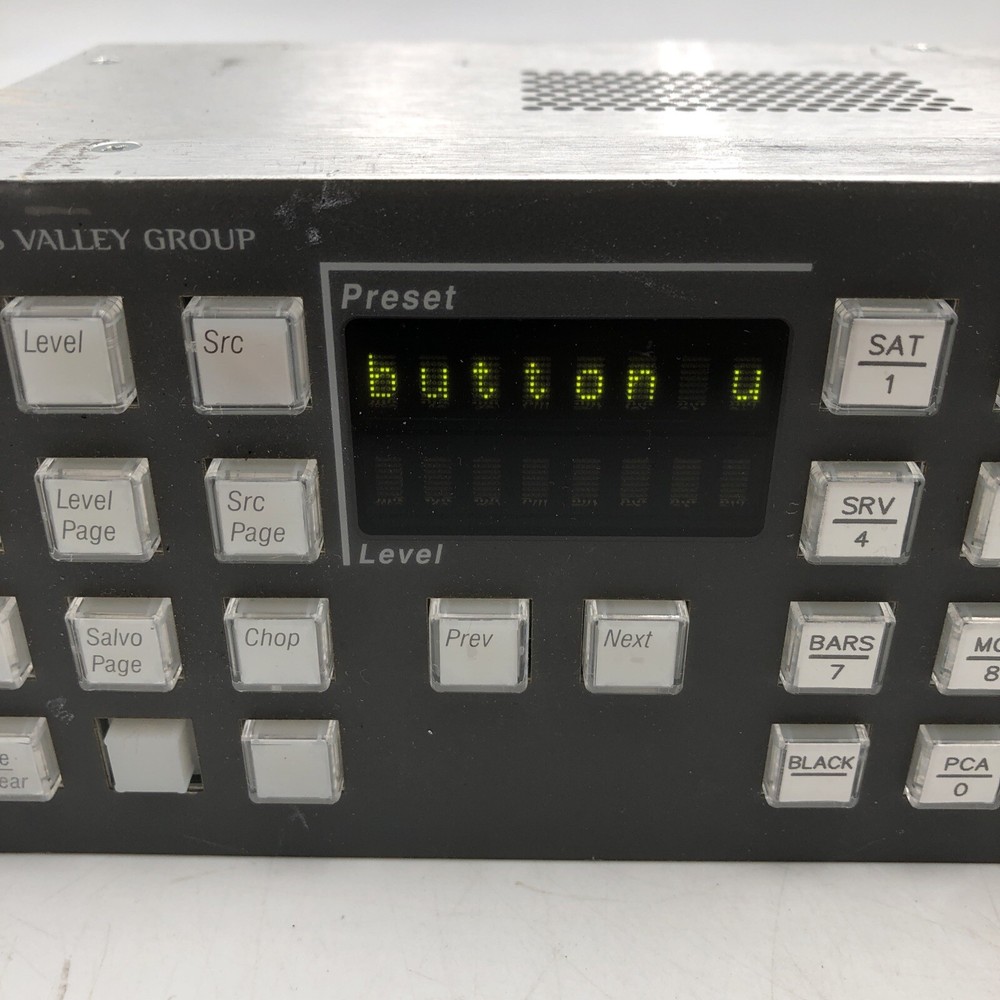 USED Grass Valley Encore/Prelude PMB Control Panel POWER TESTED READ A