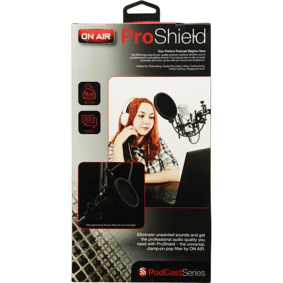 On Air ProShield Microphone Pop Filter 360, PodCast Series!