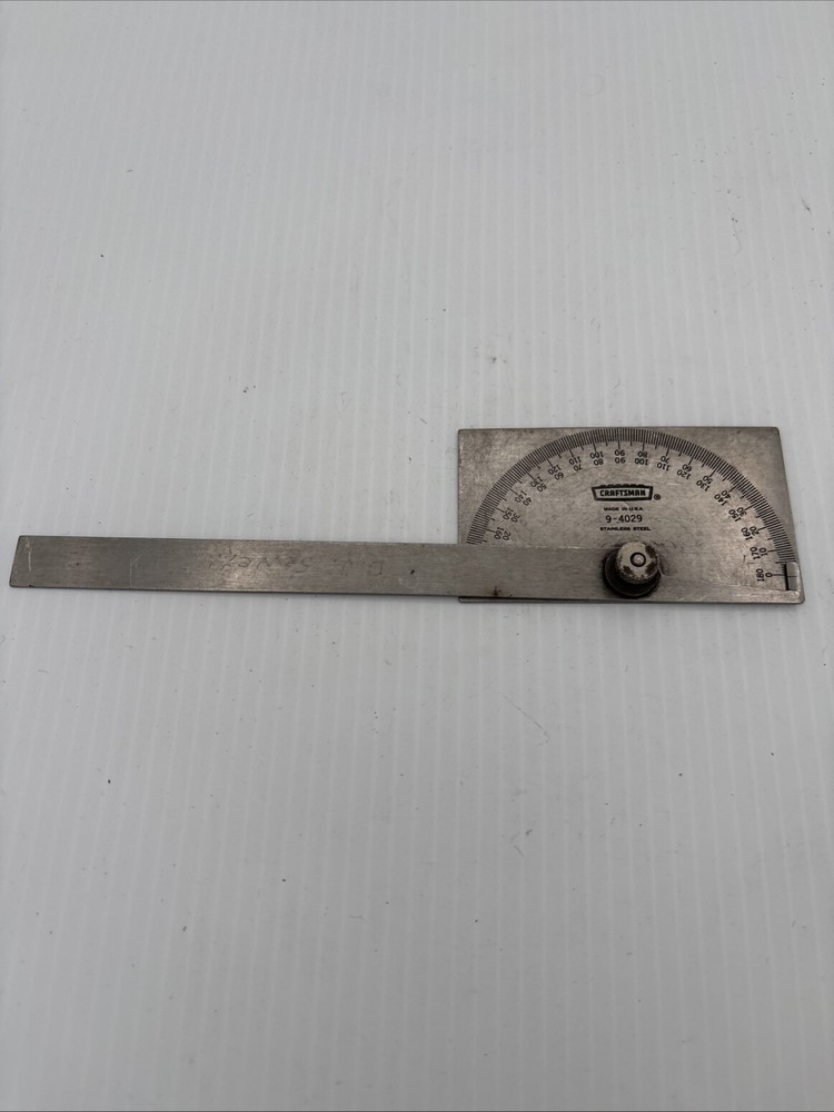 🗽 CRAFTSMAN PROTRACTOR NO 9-4029
