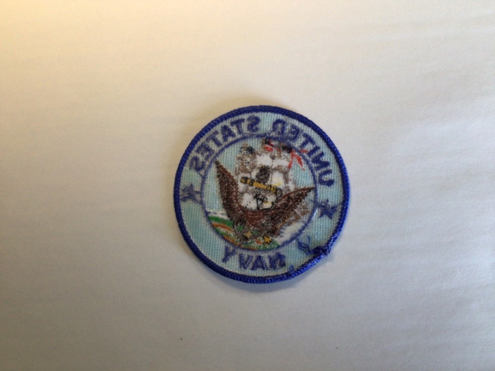 US Navy new iron-on embroidered 3 inch patch
