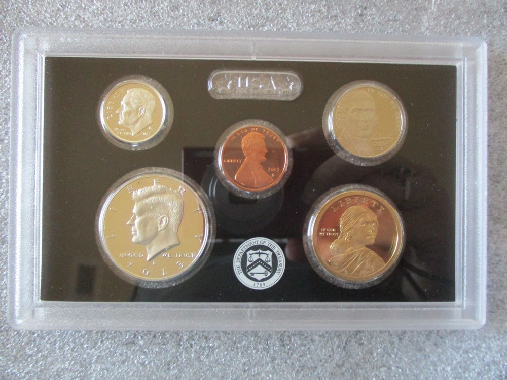2013 SILVER PROOF SET US MINT "S" & COA + ORIGINAL OUTER BOX