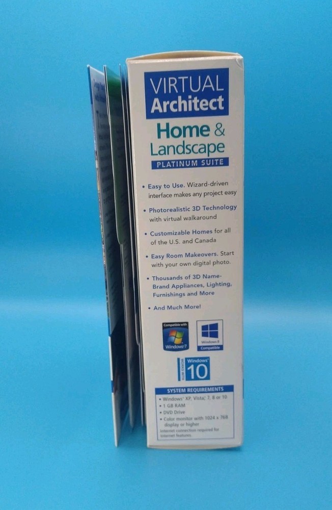 Virtual Architect Home & Landscape Platinum Suite PC CD-ROM