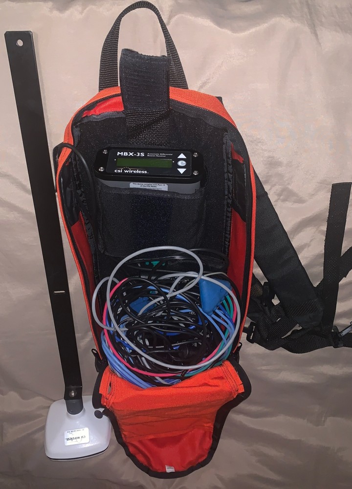 CSI MBX-3S Receiver/ MGL-3 Antenna /Backpack /Bundle Cords