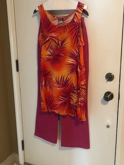 Tropical Tunic and Slacks