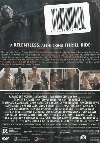 Terminator: Dark Fate [New DVD]