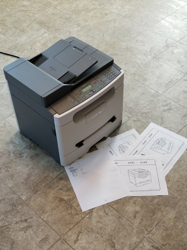 Lexmark X204N All-In-One Laser Printer
