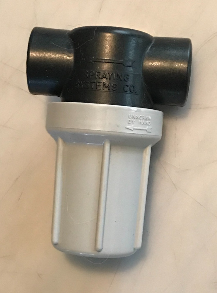 TeeJet Line Strainer 50 Mesh 1/2" - AA122-1/2-PP-50