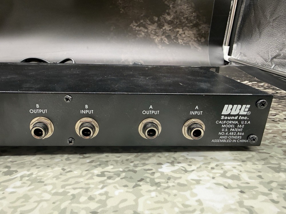BBE 362 Sonic Maximizer Rack Mount Professional Sound Processor