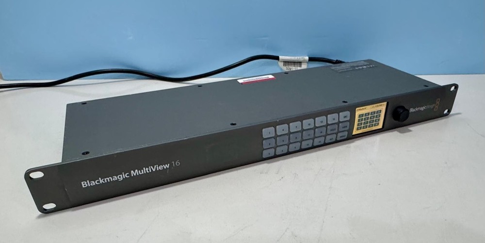 Blackmagic Design MultiView 16 – USED – Powers On – As-Is, No Accessories