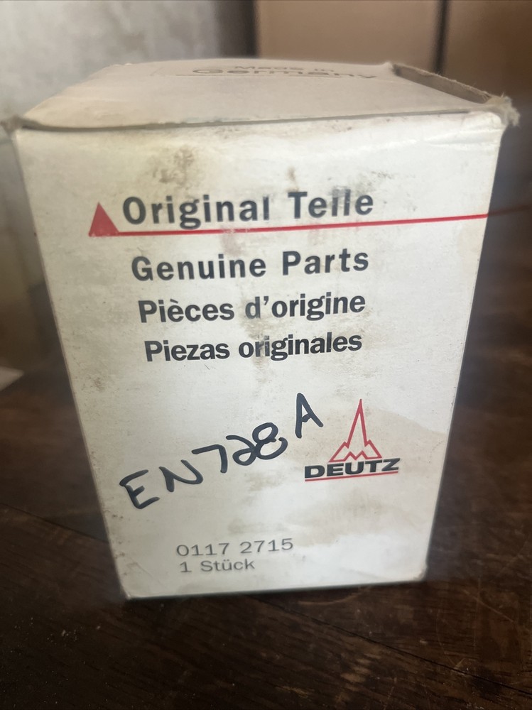 NOS Deutz OEM 0117 2715 Fuel Filter