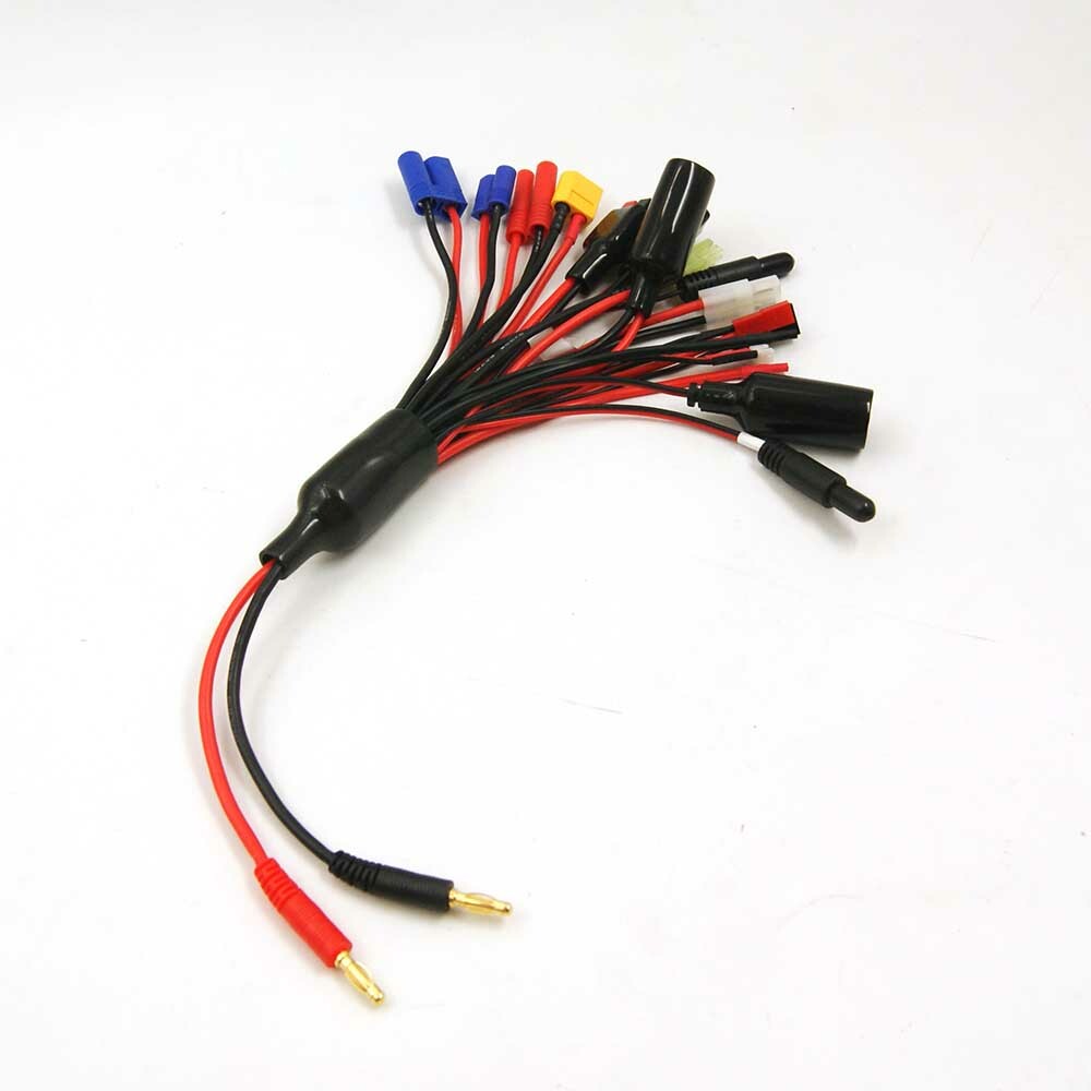 20-in-1 Octopus Multiple Charging Wire Battery Adapter (Deans EC3 EC5 XT60 XT90)