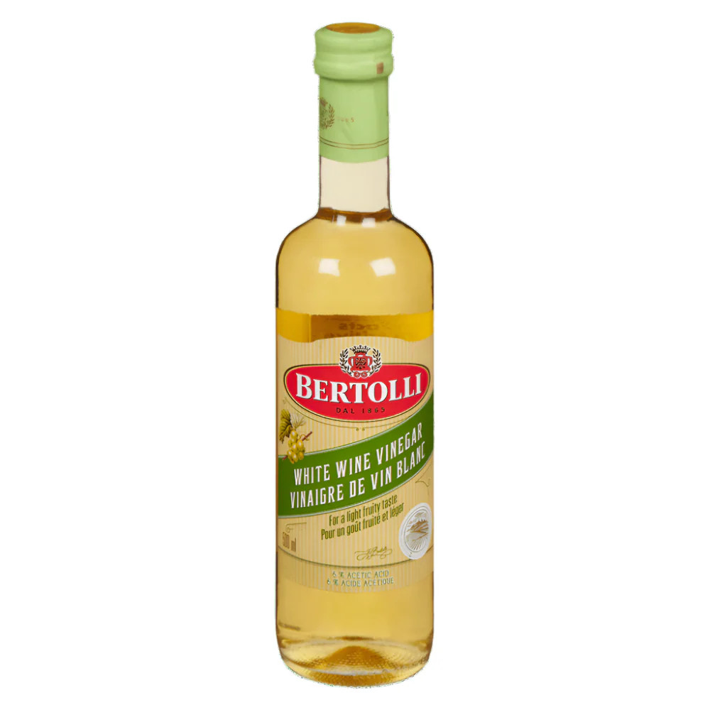 Bertolli White Wine Vinegar - 500ml (17.5 fl oz)