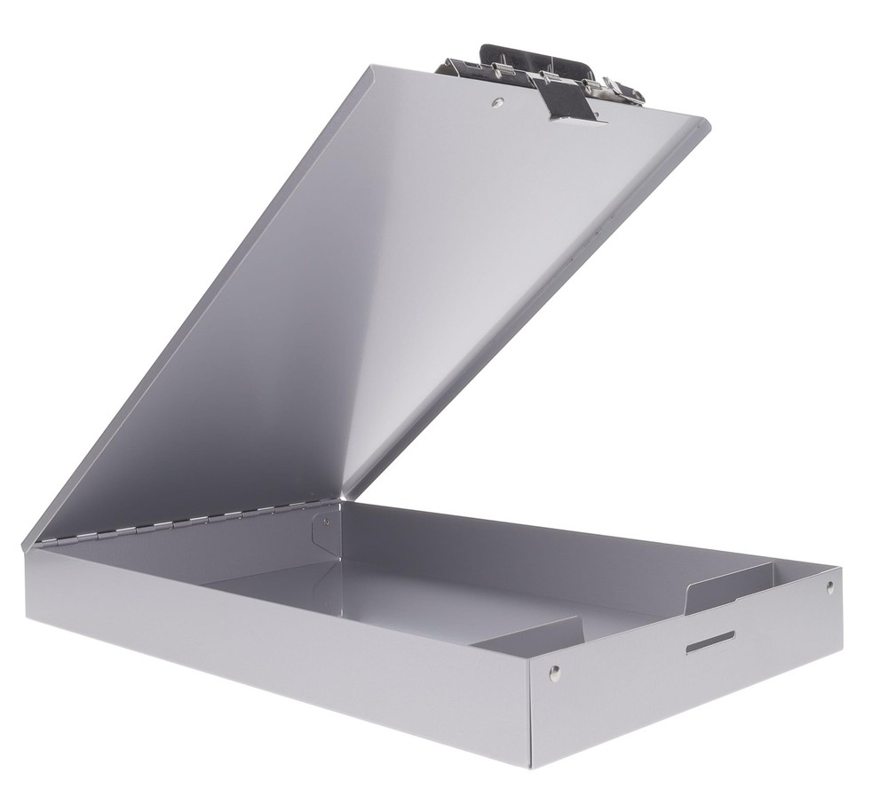 Saunders Recycled Aluminum Storage Clipboard with Self-Locking Latch – Lightw...