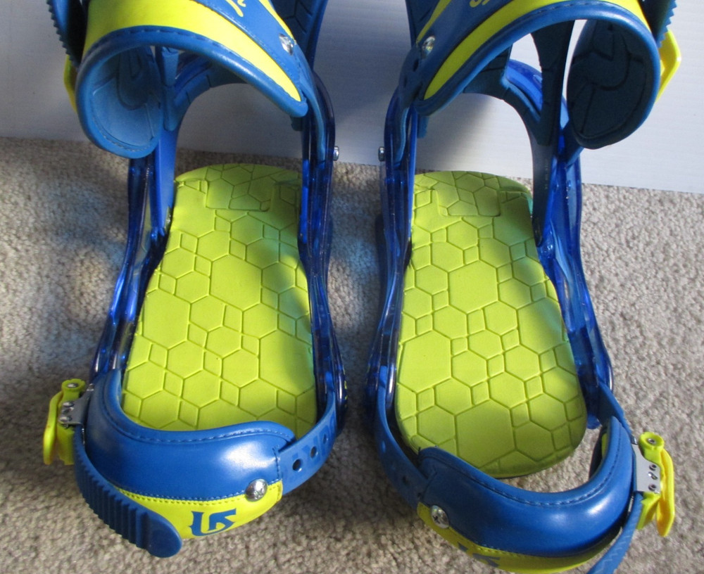 Burton Mission Re:Flex Snowboard Bindings Size Small