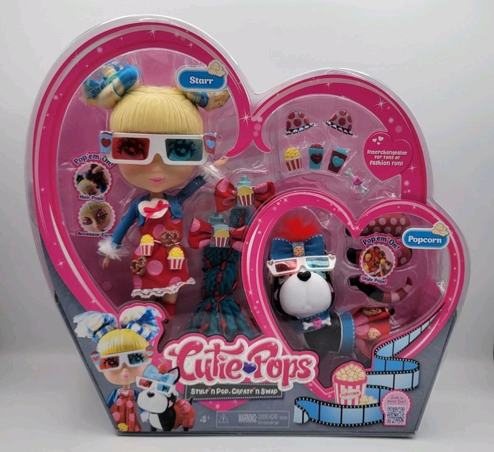 CUTIE POPS STARR & PET DOG POPCORN