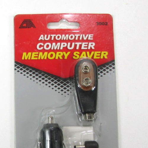 CTA Tools 3002 Vehicle Computer Memory Saver 9V Battery-Powered / Unopened