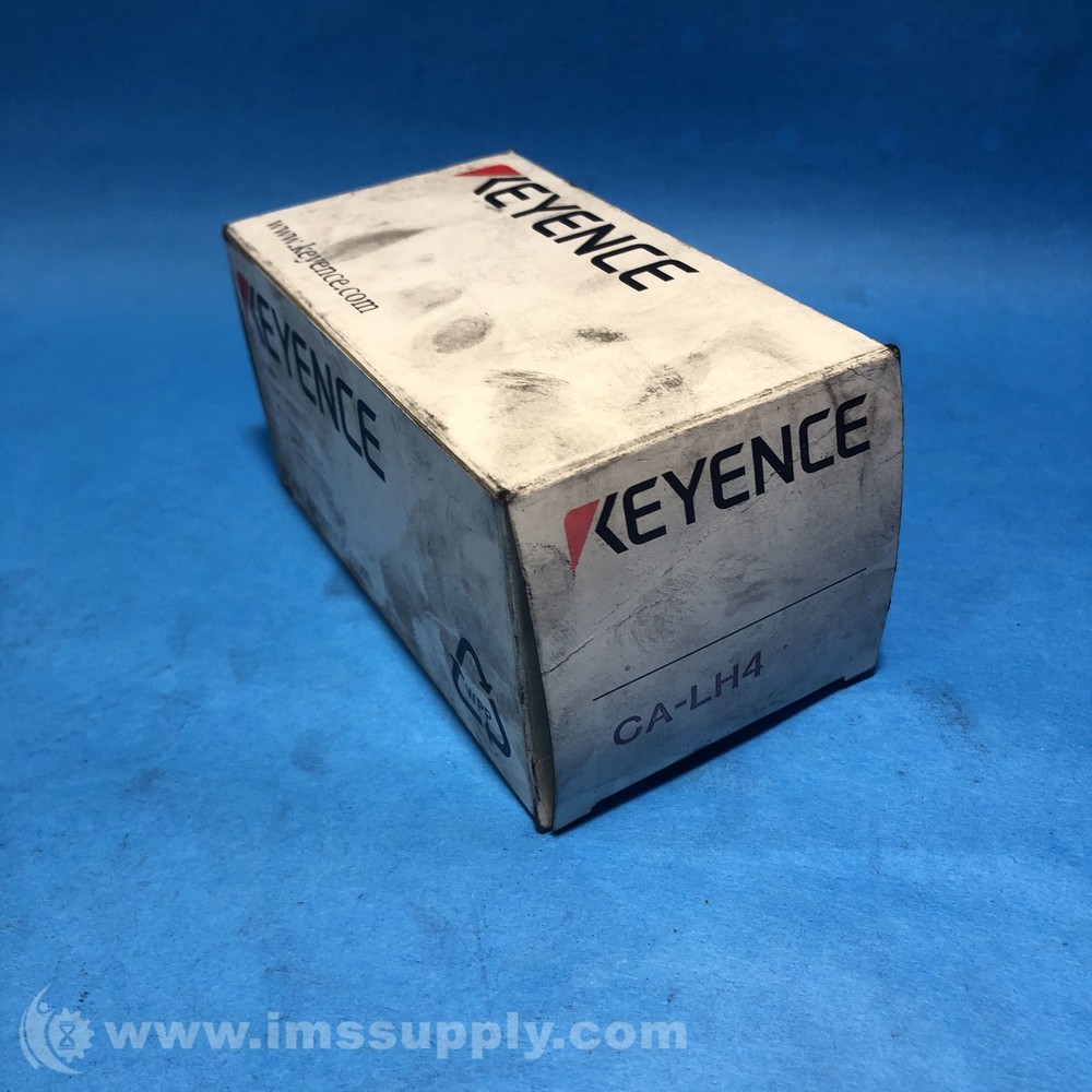 Keyence CA-LH4 Machine Vision Lens, 4 mm, High-Resolution FNFP