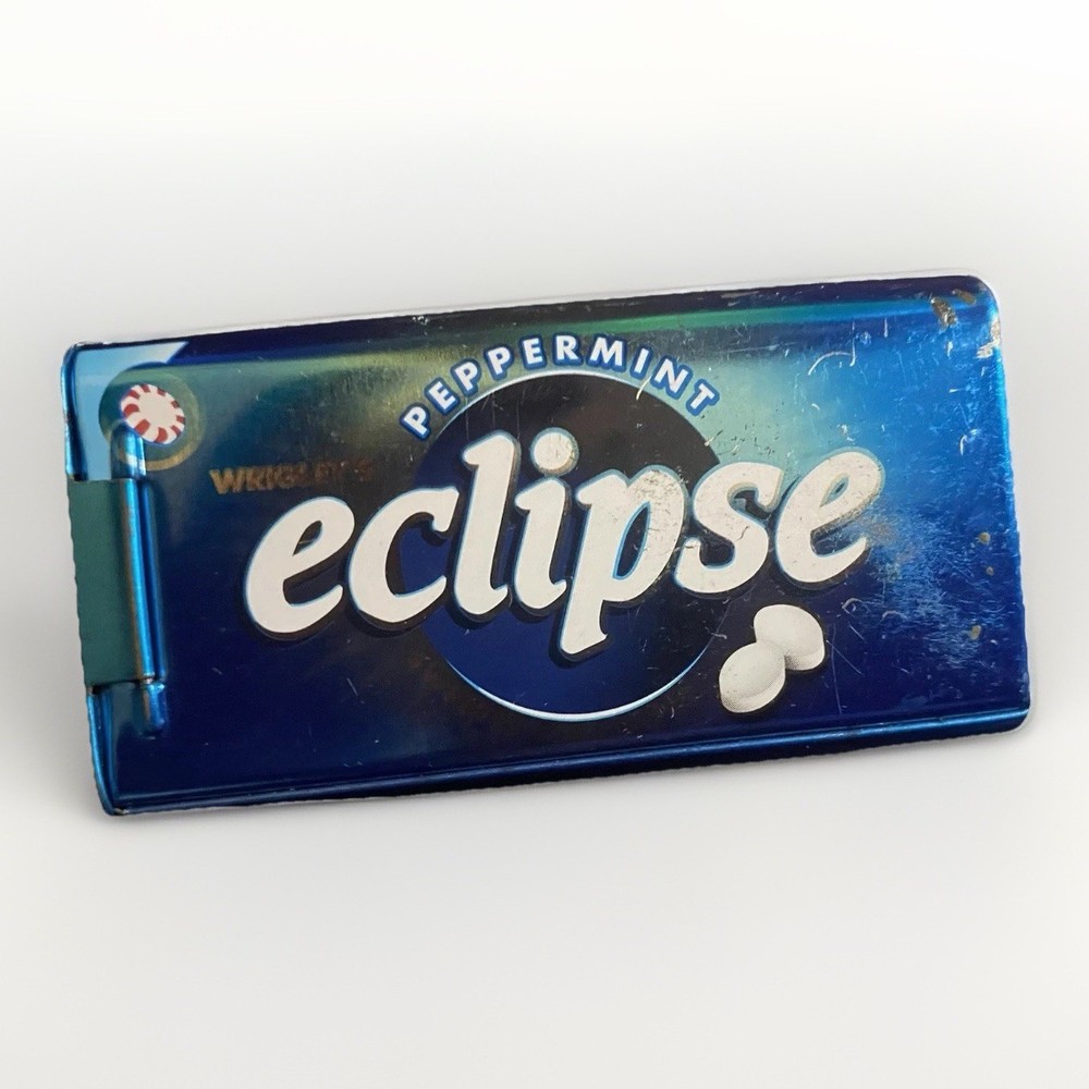 2 ECLIPSE Gum/Mints (EMPTY TINS) Collectible Tins