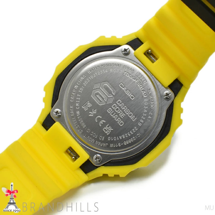Casio G SHOCK Analog Digital 2100 Series Solar Bluetooth Smartphone Link Rubber