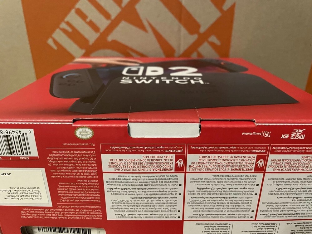 Nintendo Switch 2 Video Game Console Black New Seal