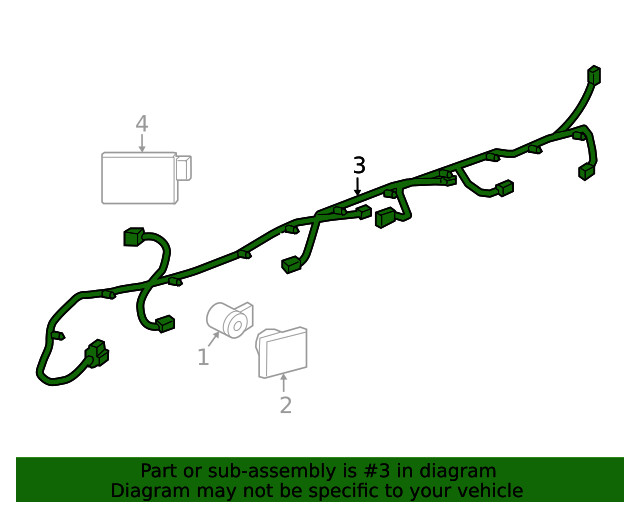 Genuine GM Harness 42638812